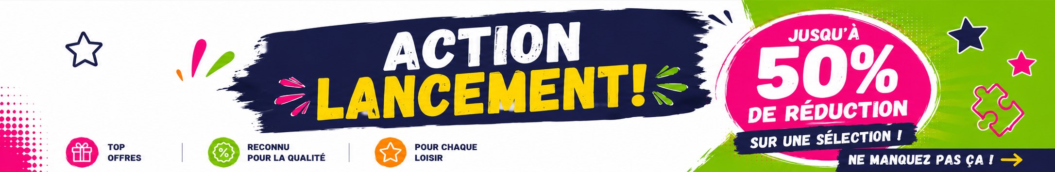 Launch banner FR