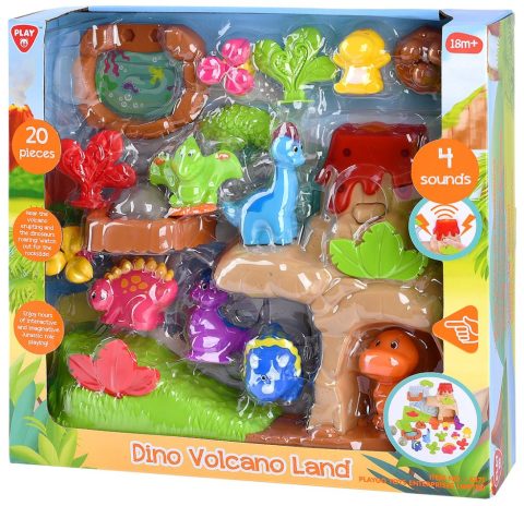 Dino's Vulkaan Speelset - 20 Stuks Avontuur