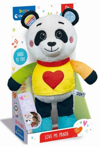 Clementoni Love Me Panda - Schattige knuffel voor kinderen