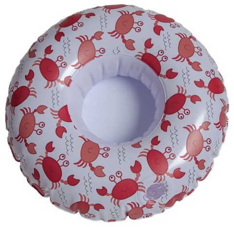 Cup holder Crab 20 cm - Didak Pool voor kinderen