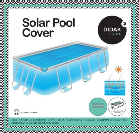 Didak Pool Solar Cover 5,49m voor Powelsteel Rechthoekig