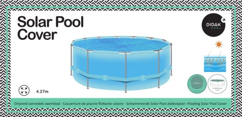 Didak Pool Solar Cover Rond 4,27m - Verhoog de Warmte