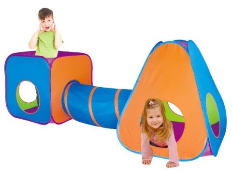 Speeltent met 100 ballen - 265x95x100 cm