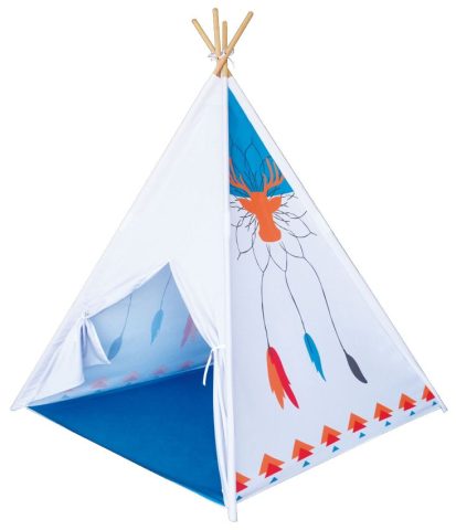 Teepee met 100 ballen - 120x120x150 cm voor kinderen