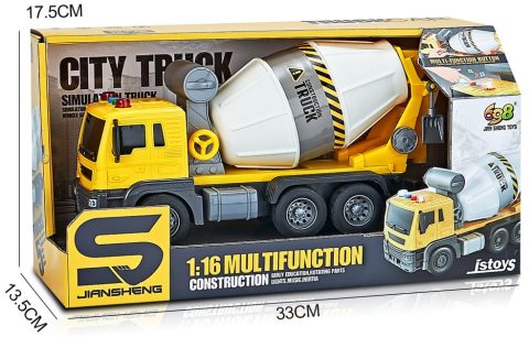 Betonmolen 1:16 - Inertia Mixer voor Bouwplezier