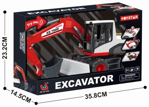 Buldozer 36 cm - Frictie Bouwvoertuig voor Kinderen