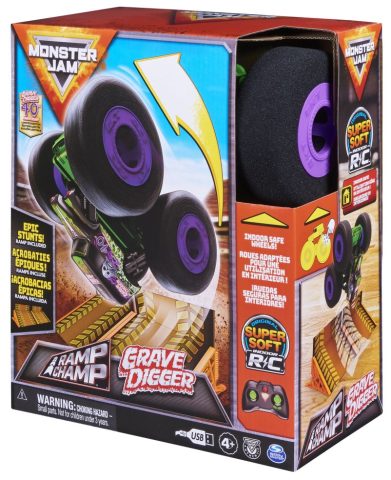 Monster Jam Ramp Champ Grave Digger RC 1:15 Modelauto