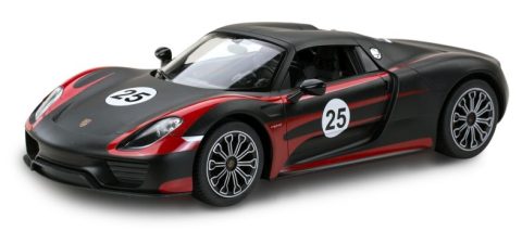 Porsche 918 Spyder R/C Auto - 1:14 - Mat Zwart