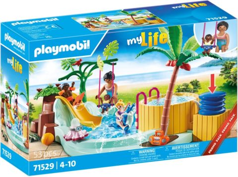 Kinderbad met Whirlpool - Perfect voor Zomerplezier!