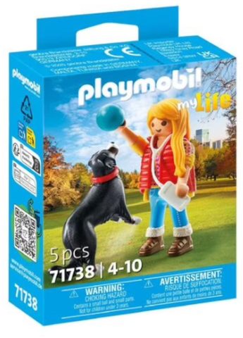 Playmobil Vrouw met Berghond - Avontuurlijke Speelset