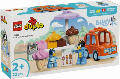 LEGO DUPLO - Bluey - Een ijsje halen met Bluey 10458