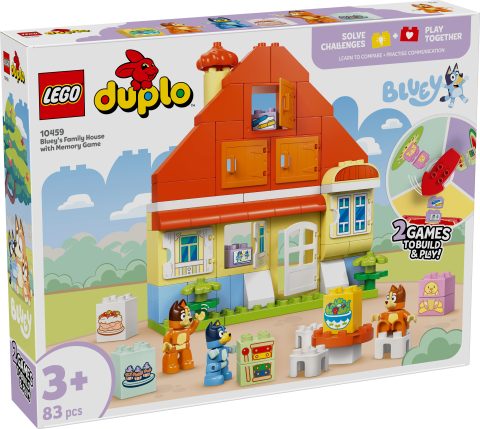 LEGO DUPLO - Bluey Huis van Bluey en haar familie met geheugenspel 10459