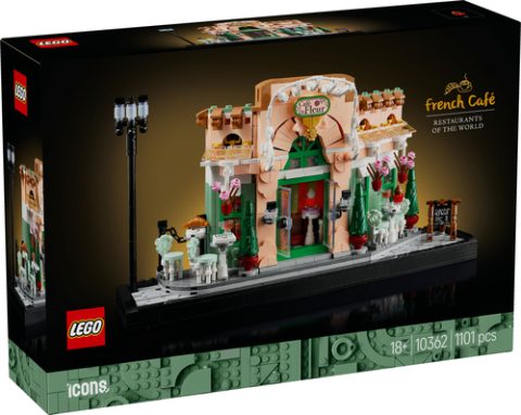 LEGO Icons - Frans Café Bouwset voor Creatieve Fans