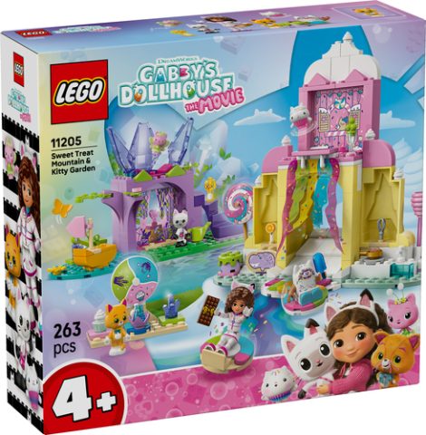 LEGO Gabby's Dolhouse - Snoepjesberg & Kattentuin 11205