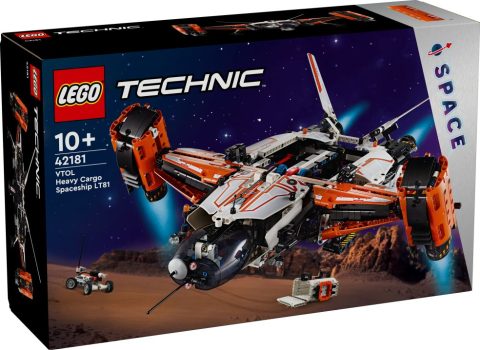 LEGO Technic Space - VTOL Vrachtruimteschip LT81 42181
