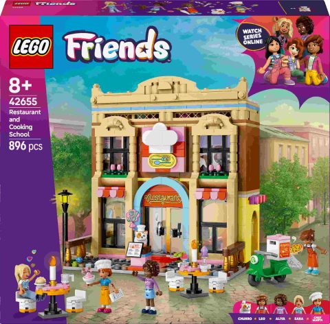 LEGO Friends - Restaurant en kookschool 42655