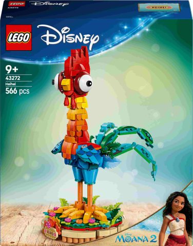 LEGO Disney Vaiana 2 Heihei Bouwset voor Avontuurlijke Kinderen