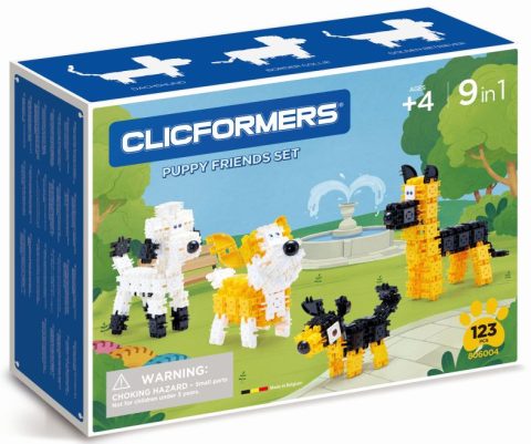 Clicformers Pet Friends 123 Set - Creatief Speelplezier