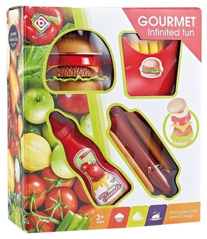 Speelset Fastfood - Creatief en Leuke Speelervaring voor Kinderen