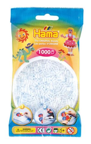 Hama Strijkkralen Transparant - 1000 Stuks