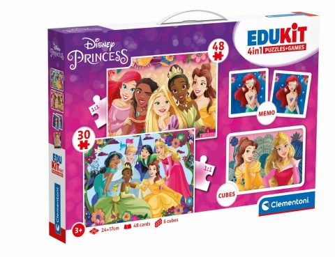 Clementoni Edukit 4 in 1 Prinses Speelset voor Kinderen