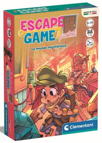 Clementoni - Escape Game 3 : Musée Aventure Enigmes
