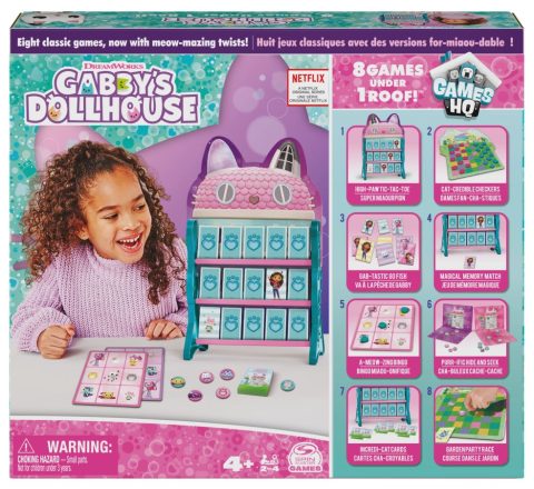Gabby's Dollhouse 8-pack: Spelletjes Hoofdkwartier