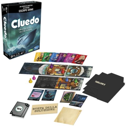Cluedo Escape : Sabotage en mer - Jeu de société captivant