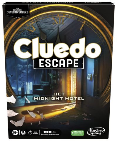 Cluedo Escape : L'Hôtel de Minuit - Jeu de société captivant