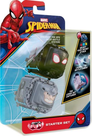 Marvel Spider-Man Battle Cube: Miles Morales vs. Rhino Set
