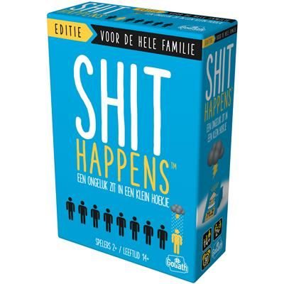 Shit Happens - Familie Editie Spel voor Gezellige Avonden