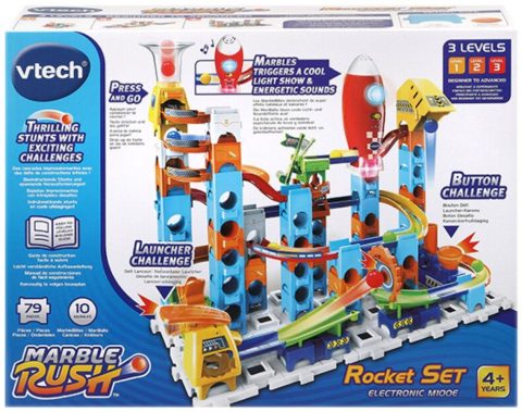 Knikkerbaan Mr. Rocket Set Elektronisch M100E