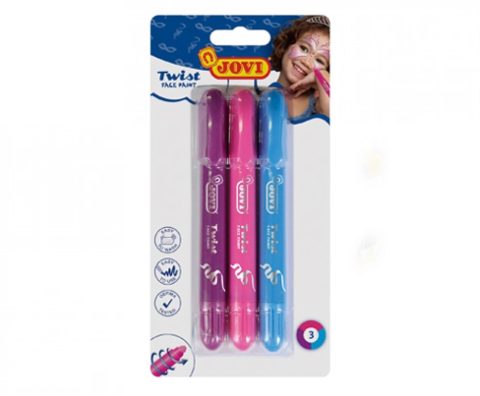 Twist Make-up Set voor Meisjes - Blister met 3 Stuks