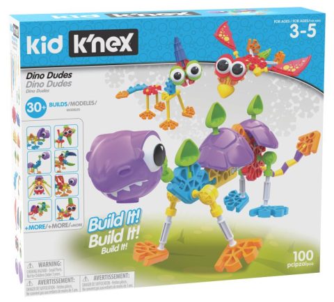 Kid K'Nex Dino Dudes Bouwset - Creatief Speelplezier