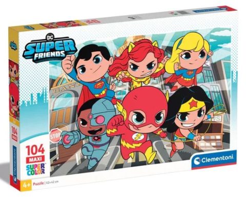 DC Comics Puzzel Maxi - 104 Stukken voor Plezier