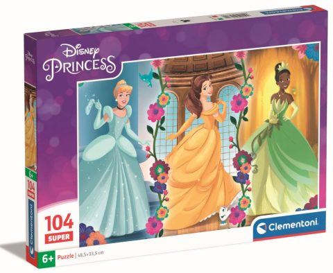 Puzzle Super 104 Princess Disney - Amusement garanti!