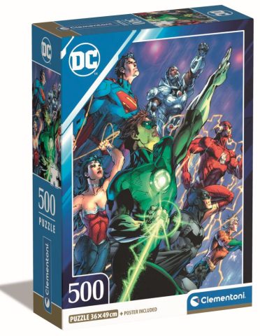 DC Comics Puzzel 500 Stukjes - Compacte Box