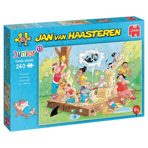 Junior JVH Zandbak Set - 240 Stuks Speelplezier