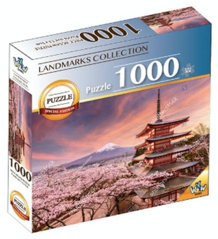 Puzzle 1000 pièces - Mont Fuji, Merveilles du Monde