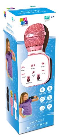 Karaoke Microfoon - Roze, Compact en Draagbaar