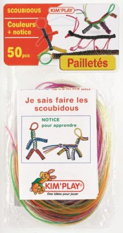 Scoubidou Glinsters - 50 stuks - 80 cm voor Creatief Knutselen