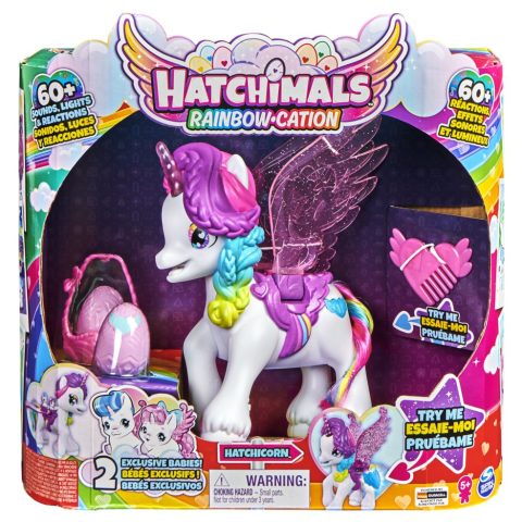 Hatchimals Rainbowcation - Magic Wing Unicorn Speelset