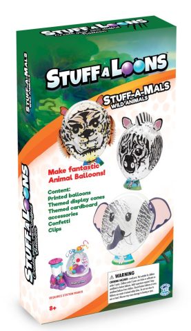 Stuff-A-Loons Wild Animals - Creatieve Knuffels voor Kinderen