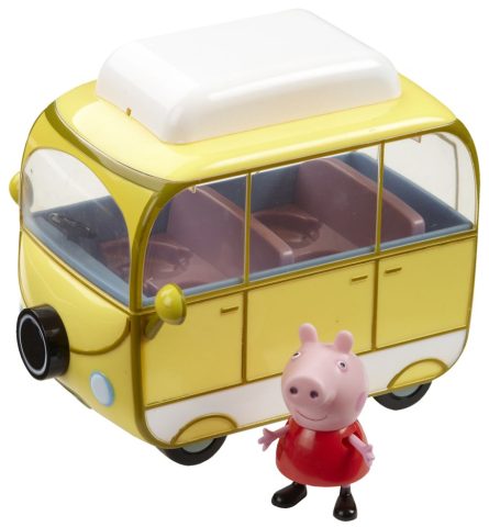 Peppa Pig Voertuig met figuur - 3 Assortimenten