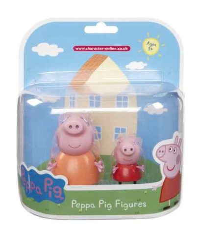 Peppa Pig Blister Set - 2 Figuren (1 Volwassene & 1 Kind)