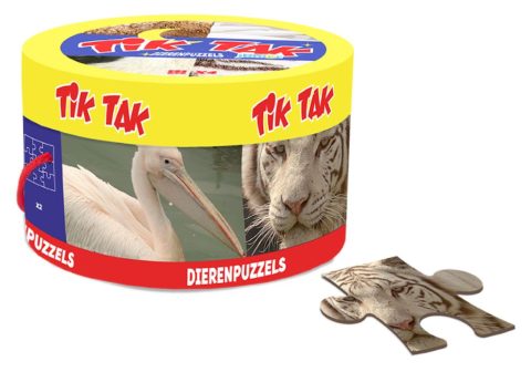 Tik Tak Dierenpuzzel - Leerzaam en Speels Puzzelen