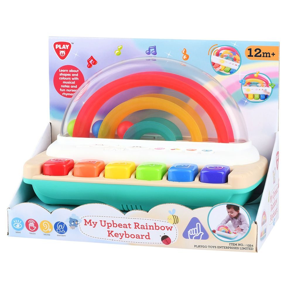 My Upbeat Rainbow Keyboard - Kleurrijk Speelgoed voor Kinderen