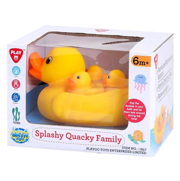 Famille Splashy Quacky - Amusement aquatique garanti