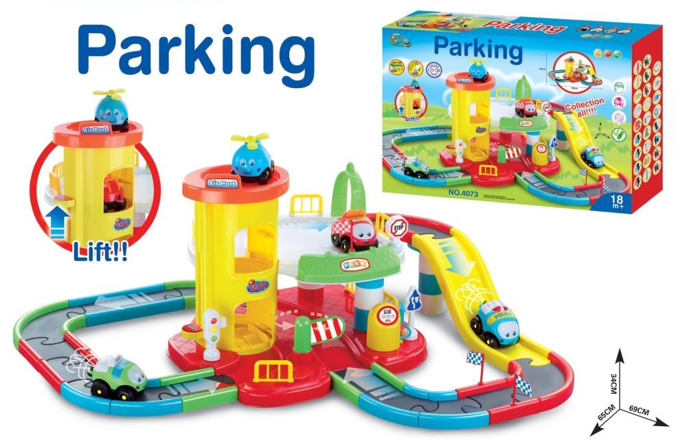 Parkeergarage Speelset voor Kinderen - B/O Fun!