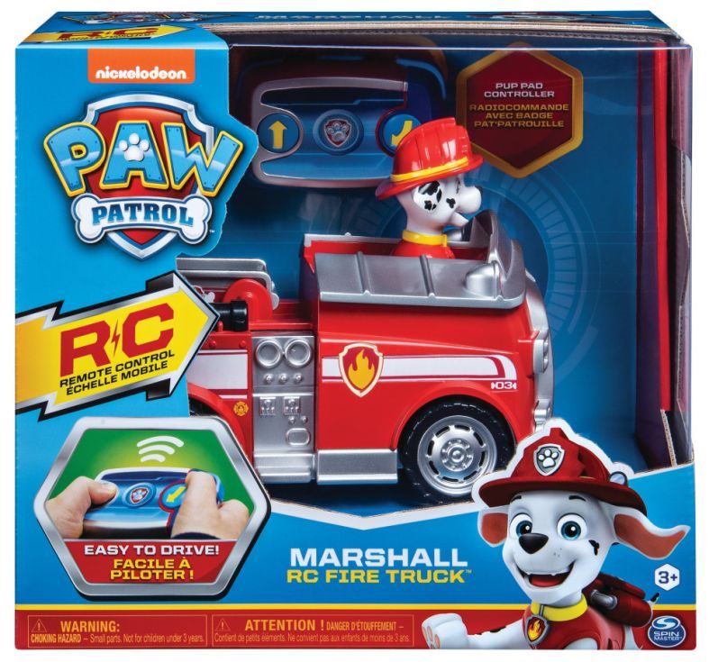 PAW Patrol Marshall RC Brandweerwagen 1:24